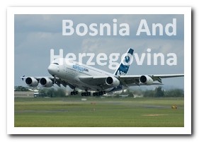 ICAO and IATA codes of Босния и Герцеговина