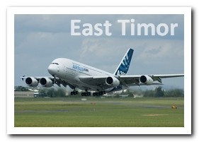 ICAO and IATA codes of Восточный Тимор
