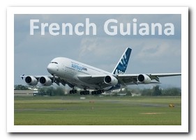 ICAO and IATA codes of Французская Гвиана