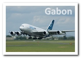 ICAO and IATA codes of Габон