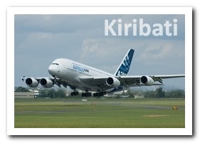 ICAO and IATA codes of Кирибати