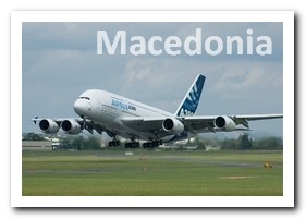 ICAO and IATA codes of Македония