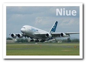 ICAO and IATA codes of Ниуэ
