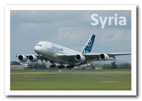 ICAO and IATA codes of Сирия