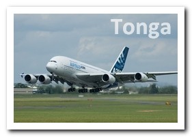 ICAO and IATA codes of Тонга