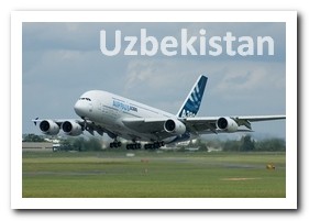 ICAO and IATA codes of Узбекистан
