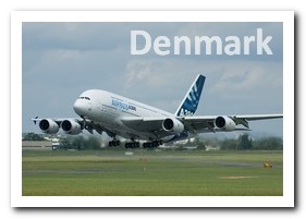 ICAO and IATA codes of Дания
