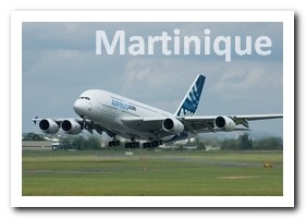 ICAO and IATA codes of Мартиника